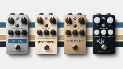 Universal Audio’s latest UAFX pedals trim the size and the price, but still seek to recreate more “timeless” historic effects – including a delay favored by Eddie Van Halen, Brian May and Joe Walsh