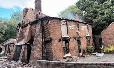 Two men arrested over fire at Crooked House pub in Himley