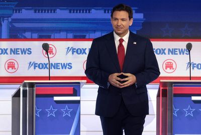 Don Jr mocks DeSantis for awkward debate gesture in response to ‘easiest question’