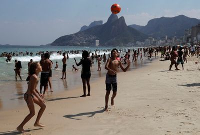 See you on Copacabana? Unusually balmy weather hits Brazil in a rare winter heat wave