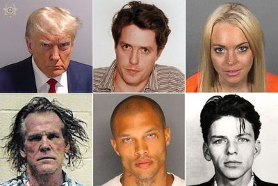 With one glowering mug shot, Trump joins a notorious album of (alleged) criminals