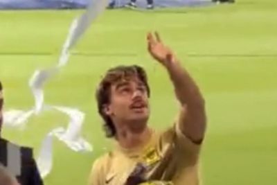 Watch moment ex-Celtic star Jota is pelted with toilet roll by Al-Ittihad fans