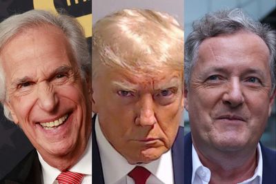 ‘Slouchy and hateful’: Piers Morgan, Henry Winkler and other celebrities react to historic Trump mugshot