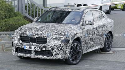 2024 BMW X2 M35i Spied With Less Camo To Reveal More Design Cues