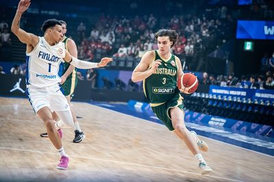 2023 FIBA World Cup: Josh Giddey dominates in Australia’s 98-72 win over Finland