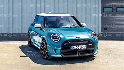 Mini John Cooper Works Rendered As Electric Hot Hatch Based On Spy Shots