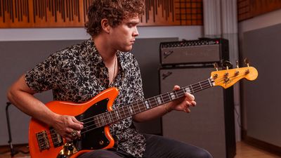 “When I flick the pickup selector, it turns my bass into a Stratocaster!” Mike Kerr on how he broke all the bass rules for his signature Fender Jaguar – and why his “lack of ability” is key to Royal Blood’s astronomical success