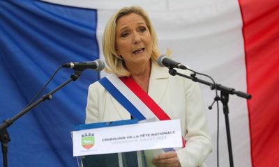 Marine Le Pen could become next French president, says interior minister