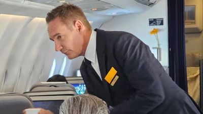 An airline CEO spent a day secretly working as a flight attendant