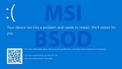 MSI Details Official Workaround for Windows 11 KB5029351 BSODs