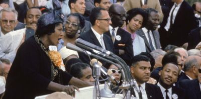 Gospel singer Mahalia Jackson made a suggestion during the 1963 March on Washington − and it changed a good speech to a majestic sermon on an American dream