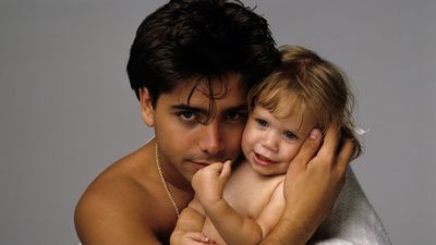 John Stamos Shared Sweet Throwback Footage To The Olsen Twins During The Full House Years While Congratulating Ashley On The Birth Of Her Own Baby