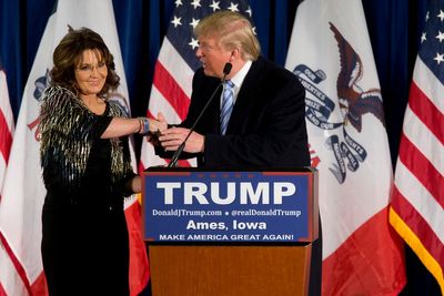 Sarah Palin predicts civil war after Trump arrested in Georgia