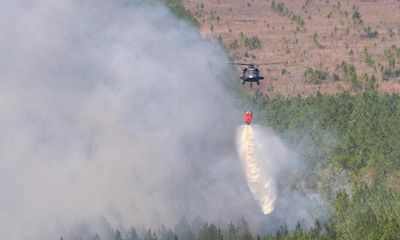 Louisiana residents told to ‘get out now’ in face of sweeping wildfire