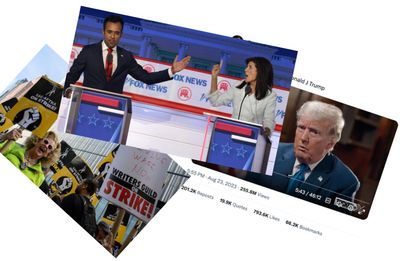 The Next Text: Why Trump's X 'Views' Don't Really Matter ... But WGA Demands, CNN, Nielsen's Mushy Metrics, Fox GOP Debates and Google's Bundled, Linear TV Biz Still Do