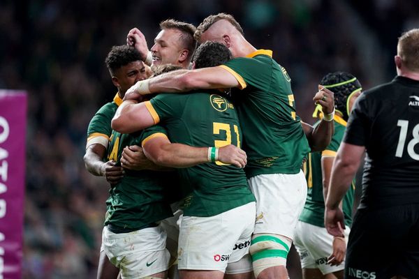 New Zealand 7-35 South Africa: Rugby World Cup warm-up international – as  it happened, Rugby union