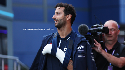 In Just His 3rd GP Back, Daniel Ricciardo Has Been Injured In ‘Truly Bizarre’ Crash W/ An Aussie