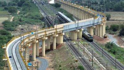 SCR commissions its longest rail-over-rail flyover near Gudur station in Andhra Pradesh