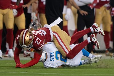Notes and observations from 49ers preseason-ending loss to Chargers
