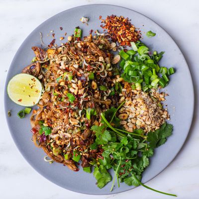 How to turn leftover roast chicken or vegetables into a glorious pad thai – recipe