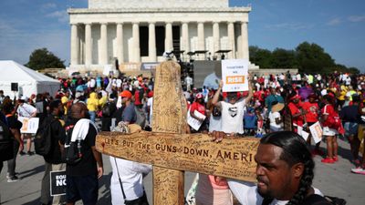 Thousands gather to commemorate 60th anniversary of the March on Washington