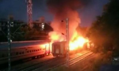 Tamil Nadu: 9 killed in Madurai train fire; passengers ‘illegally smuggled gas cylinder’, say officials