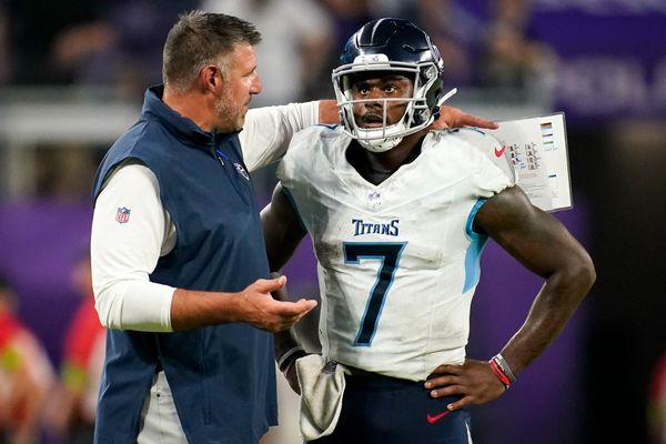 Fowler] #Titans QB Will Levis (thigh) is not expected to play tonight vs  the Patriots, per source, strengthening Malik Willis' chances to earn the  No. 2 job to start the season if