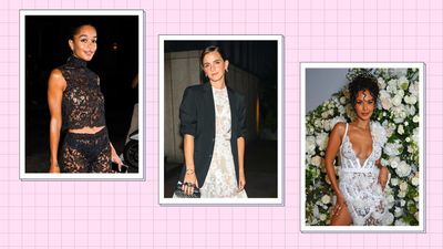 Lace dresses are back for fall but with a 2023 twist—here's how to wear the chic look with edge