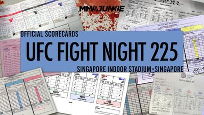 UFC Fight Night 225: Official scorecards from Singapore