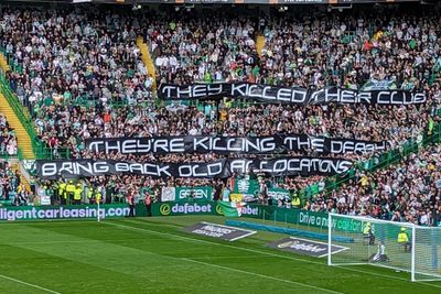 Green Brigade accuse Rangers of 'killing the derby' in banner blast