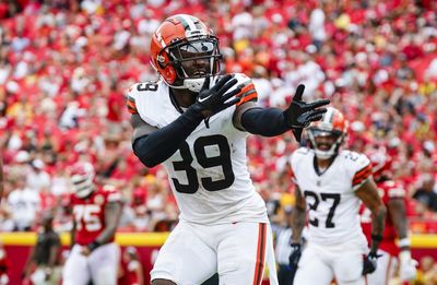 WATCH: Caleb Biggers gives Browns second pick six of the day
