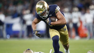 No. 13 Notre Dame opens season with a 42-3 win over Navy in Ireland
