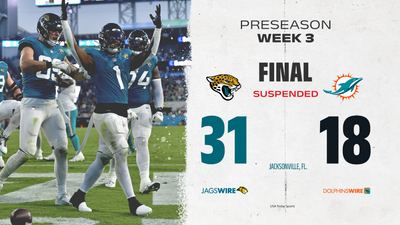 Jaguars cap undefeated preseason with 31-18 win vs. Dolphins