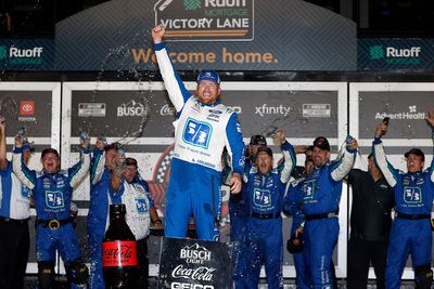 Buescher wins at Daytona, Wallace takes final NASCAR playoff spot