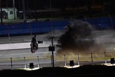 Violent airborne wreck sends Ryan Preece to the hospital