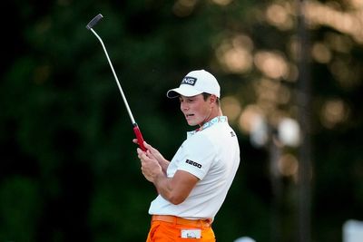 Viktor Hovland in pole position to claim FedEx title in Atlanta