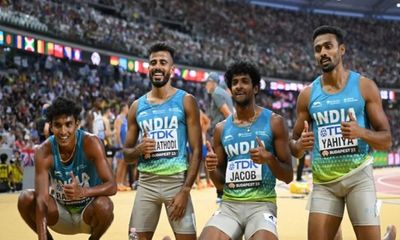 Indian men’s 4x400m relay team breaks Asian record, qualifies for final at World Athletics Championships
