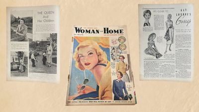 Here's what the August 1953 edition of woman&home magazine looked like - from tips to attract 'admiring glances' to a photoshoot with young Princess Anne