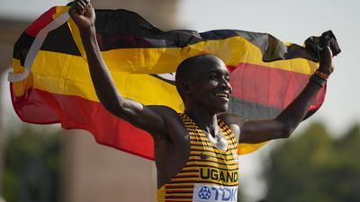 Kiplangat takes marathon at world championships in Budapest