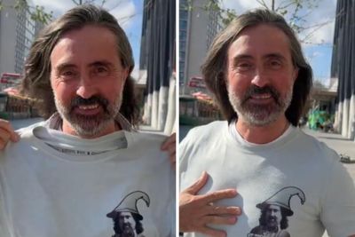 Neil Oliver leans into 'conspiracy' nickname with new line of T-shirts