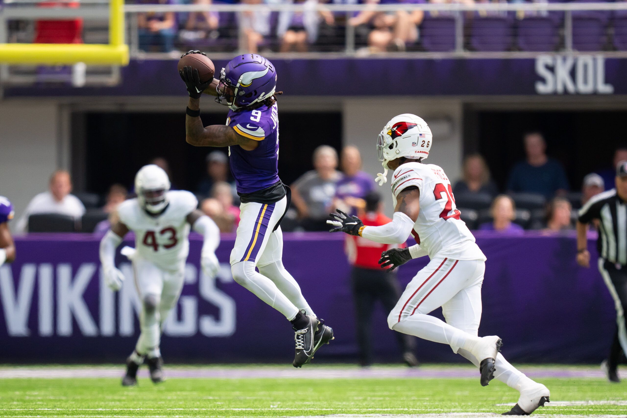 Cardinals rally to 18-17 victory over Vikings - Chicago Sun-Times