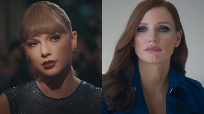 Jessica Chastain Is Totally ‘Spamming’ Photos And Videos From Her Time At The Eras Tour And Meet-Up With Taylor Swift