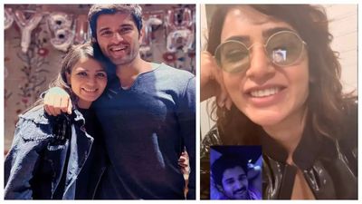 Vijay Deverakonda calls Samantha Ruth Prabhu at midnight to tell her a knock-knock joke; fans REACT - WATCH video