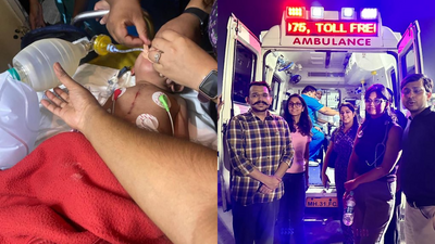 AIIMS doctors give CPR to a two-year-old cyanotic kid in mid-air; know details