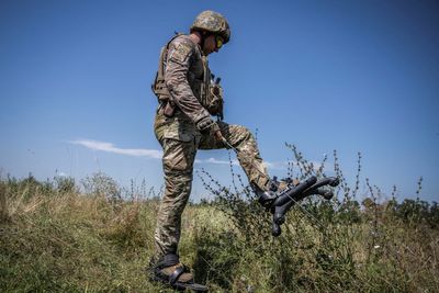 How ‘industrial-scale’ Russian minefields are hampering Ukraine’s counteroffensive