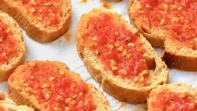 Tapas recipe: tomato bread