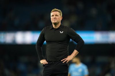 Eddie Howe reacts to Newcastle’s dramatic defeat by Liverpool