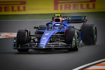 Hydraulic issue on kerb triggered Sargeant F1 Dutch GP crash