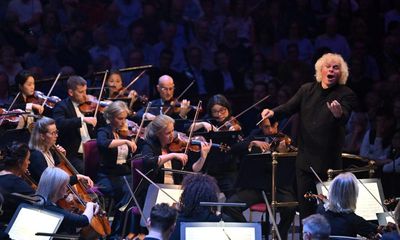 Prom 56: LSO/Rattle review – a packed Albert Hall hung on every note in utter silence