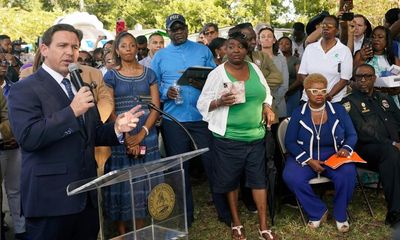 DeSantis pledges $1m to boost security at historically Black college after racist shooting